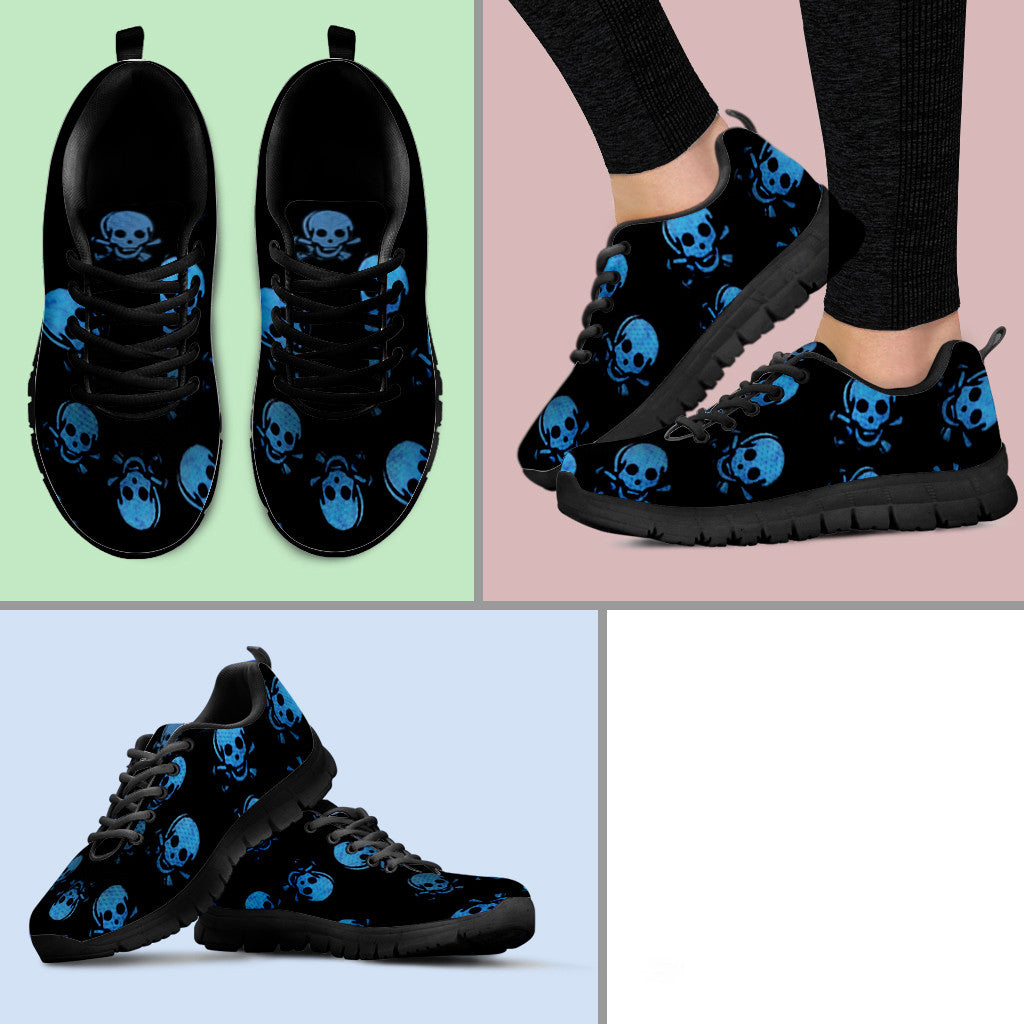 Unique Men ☀ Women Skull Sneakers ...